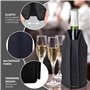 Rafraichisseur de Bouteille de Vin, 2 Pcs Rafraîchisseurs pour Bouteilles de Vin, Rafraîchisseur pour Bouteilles de Vin ou Champ