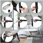 HsentimenH Porte-Savon Douche Réglable Durable Porte Savon pour Barre ?de Gadget de Salle Bain sur à Clipser la Maison et l'hôte