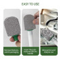 VELLUSTRA 10 PCS Brosse de Nettoyage en Pierre Ponce, Pierre de Nettoyageavec Poignée Réutilisable, Brosse de Nettoyage Pierre P