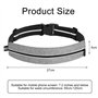 Ceinture de Course résistante à l'eau avec Sangle élastique réglable