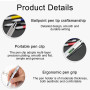 liuchanghe Cadeau Homme, Stylo Multifonction 6 en 1, Idee Cadeau Fete des Peres