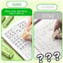 liuchanghe Gomme Rétractable, Mignons Caoutchoucs pour Les Étudiants Écrivant des Fournitures Scolaires De Bureau