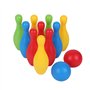 FLORMOON Lot de 10 jeux de quilles d'intérieur pour extérieur Funny Plastics Jouets éducatifs Jeux sportifs familiaux pour les â