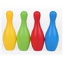 FLORMOON Lot de 10 jeux de quilles d'intérieur pour extérieur Funny Plastics Jouets éducatifs Jeux sportifs familiaux pour les â