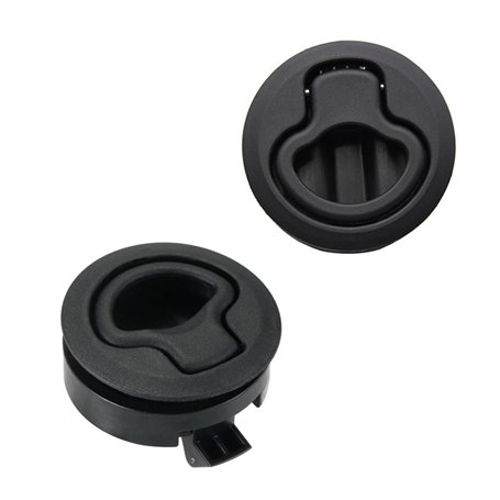 Loquet de Trappe Loquet Verrouillage en Alliage de Zinc Hatch Verrou Slam Flush Pull Hatch Porte Affleurante Tirer Trappe Slam L