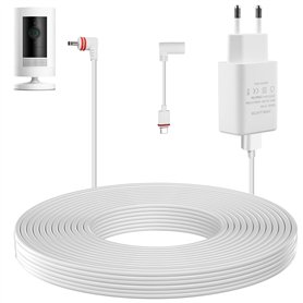 Câble d'alimentation et adaptateur pour appareil photo d'extérieur de 7