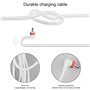 Câble d'alimentation et adaptateur pour appareil photo d'extérieur de 7,6 m de long - Câble micro USB avec bloc d'alimentation -