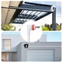 Câble d'alimentation et adaptateur pour appareil photo d'extérieur de 7,6 m de long - Câble micro USB avec bloc d'alimentation -