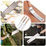 Lot de 3 petites scies à main pour le travail du bois - 31 cm - Scie à placage - Petite scie à main - Scie à bois japonaise pour