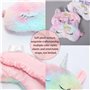 Yeux Bandés pour Femmes Filles Enfants Moelleux Maison Lit Voyager Vol De
