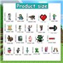 21 Pièces de Patch Thermocollant Enfant de Jeux Vidéo, Patch Vetement Thermocollant de Jeux Vidéo pour Enfants pour Vestes, Jean