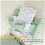 WANDGU Coussin de Chaise Haute Stokke: Coussin de Siège Doux pour Bébés et Tout Petit avec Revêtement Laminé, Coussin de Rechang