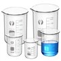 Lot de 5 tasses à mesurer en verre : WANDGU 50 ml