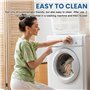 WANDGU Lot de 5 bavoirs pour adultes : bavoirs réutilisables en tissu éponge 75 x 45 cm, imperméables et lavables, pour hommes, 