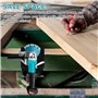 Support mural pour meuleuse d'angle GOEDCH, lot de 4 : support mural pour meuleuse d'angle, organiseur pour meuleuses, accessoir