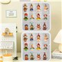 ​GOEDCH Vitrine acrylique de collection : boîte d'affichage acrylique avec porte magnétique – Boîte de rangement transparente à 