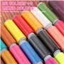 GOEDCH Kit de couture 232 pièces - Équipement de base : accessoires de couture professionnels pour débutants avec pièces - Kit d