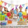 GOEDCH Présentoir à Cake Pops: Support à Sucettes en Bois à 21 Trous avec 100 Bâtonnets en Papier Blanc, Présentoir à Sucettes p