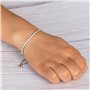 Philip Jones Ensemble d'amitié solitaire plaqué argent créé avec des cristaux Zircondia®
