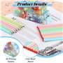 PBUSPU 20x Crayons Set, de 20x avec Gomme Art Eraser Gommes Mignonnes, Gommes Colorées Caricature Cadeau d'invité pour Rempliss