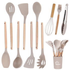 11PCS Ustensiles de Cuisine en Silicone