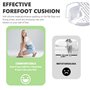7 Paires Coussinets Protecteurs D'orteils Tong Coussin Protège Orteils, sandales en silicone Avant Pieds Pads pour orteils couss