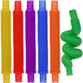 6 Pièces Pop Tubes Mini Jouets Sensoriels