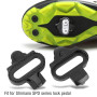 DeWin Crampons à Vélo Auto, Bloquants pour Cyclisme sur Route Ensemble de Cales de Vélo, Chaussures de Vélo pour Vélo de Montagn