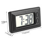 Portable Voiture Horloge, Tableau de bord voiture avec tableau de bord de voiture horloge électronique Date heure affichage tabl