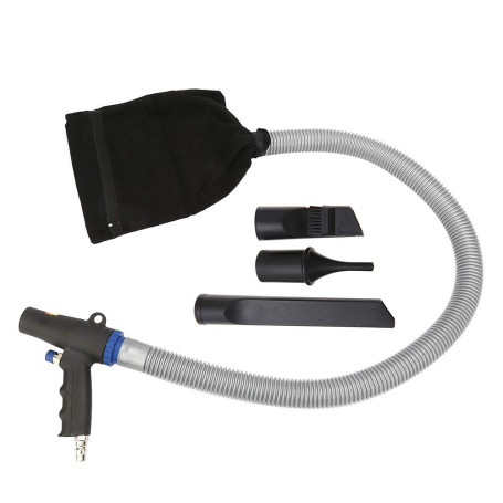 Kit D'aspirateur Pneumatique pour Pistolet Souffleur-aspirateur à Air - Pistolet Souffleur-aspirateur à Double Fonction