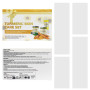 Horuili® Kit de soin de la peau au curcuma, Kit de soin de la peau au curcuma 3 en 1, Lave-visage, Crème au curcuma, Exfoliants,