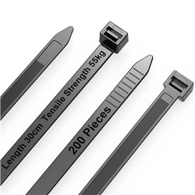 Uootach 200 pièces Attaches de Câble