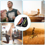 Dalephoric Brassard de Sport, Brassard Telephone Sport avec Poche Écouteur, Porte Téléphone Course à Pied, Sangle Réglable, pour