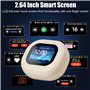 AI Casque Traduction Instantanée, Écouteur traducteur Vocal Temps Réel Bluetooth avec écran de Couleur LCD Touch, Sans Fil Réduc