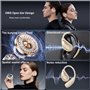 AI Casque Traduction Instantanée, Écouteur traducteur Vocal Temps Réel Bluetooth avec écran de Couleur LCD Touch, Sans Fil Réduc