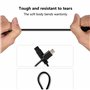 XMSJSIY Lot de 2 câbles adaptateur 5 V CC 5,5 2,1 mm femelle vers USB de type C pour ordinateur portable et téléphone portable