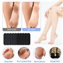 SYEYCW 50 Pièces Tampons de Rechange pour Lime à Pied en Acier Inoxydable, Râpe à Pied Papier Abrasif avec Grain de 100+180, Tam