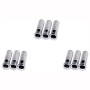 ANCLLO Lot de 50 inserts de flèche en aluminium avec points de tir à l'arc .244 pour entraînement sur cible