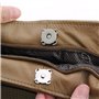 ANCLLO Lot de 20 fermoirs magnétiques à coudre pour sacs à main, sacs, vêtements - 18 mm - Argenté