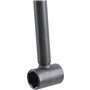 ANCLLO Clé de réparation pour valve de moteur de moto et scooter - Clé à molette carrée à trou hexagonal
