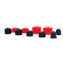 ANCLLO Lot de 10 pièces de quincaillerie, kit de Reconstruction de Camion de Skateboard, bagues ​de Pivot pour réparation de cam
