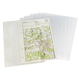 Design 4 Pilots - Pochettes Plastiques Cartes VAC pour Planchette de vol (x10)