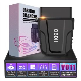 Scanner OBD2 amélioré Lecteur de Code de Voiture sans Fil avec Bluetooth 5.4 détection Automatique du Moteur