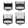 Lot de 4 peignes de rechange pour tondeuse à cheveux