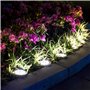 12 LEDs Lampe Solaire Jardin