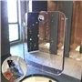 2 Pièces Miroir De Rasage Miroir De Voyage Miroir De Douche Anti-Buée Miroir De Rasage Pour Salle De Bains Miroir De Rasage De S