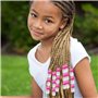 100 Morceaux De Perles De Grands Trous Multicolores, Perles De Cheveux Pour Enfants, Perles De Cheveux, Accessoires De Cheveux P