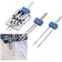 1 lot d'aiguilles doubles extensibles pour machines à coudre Brother, Janome, Singer et domestiques – Aiguilles doubles et éping