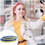 ruban de couleur drapeau ukrainien
