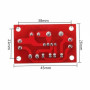 DollaTek Ajustable Treble Bass 2 Voies Audio Diviseur de Fréquence Crossover Filtres